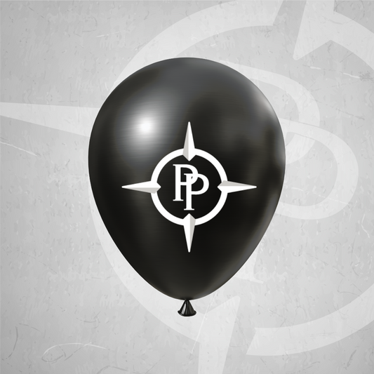 50 Globos negros