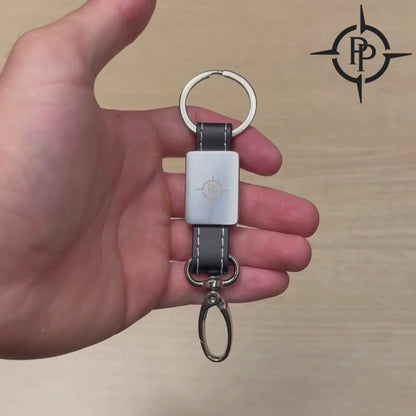 Pack 10 llaveros de cuero