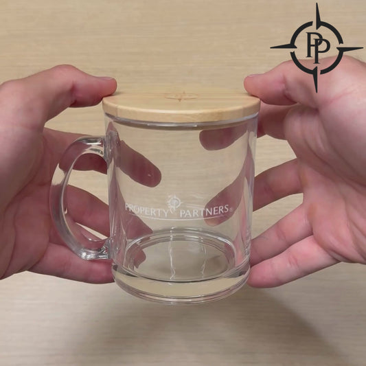 Taza Magui de vidrio + bambú